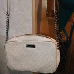 Michael kors white purse $30