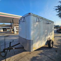 Trailer 6x10 "2010" Obviously Used, But Pulls Great No Leaks 6ft Height Interior Clean Documentation In Hand ✋️ READ DESCRIPTION FIRST, LEA PRIMERO 👇