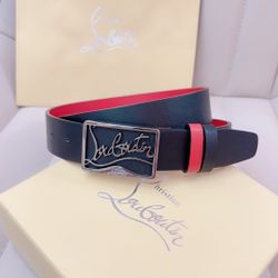 Christian Louboutin Men’s Belt With Box 2026 New