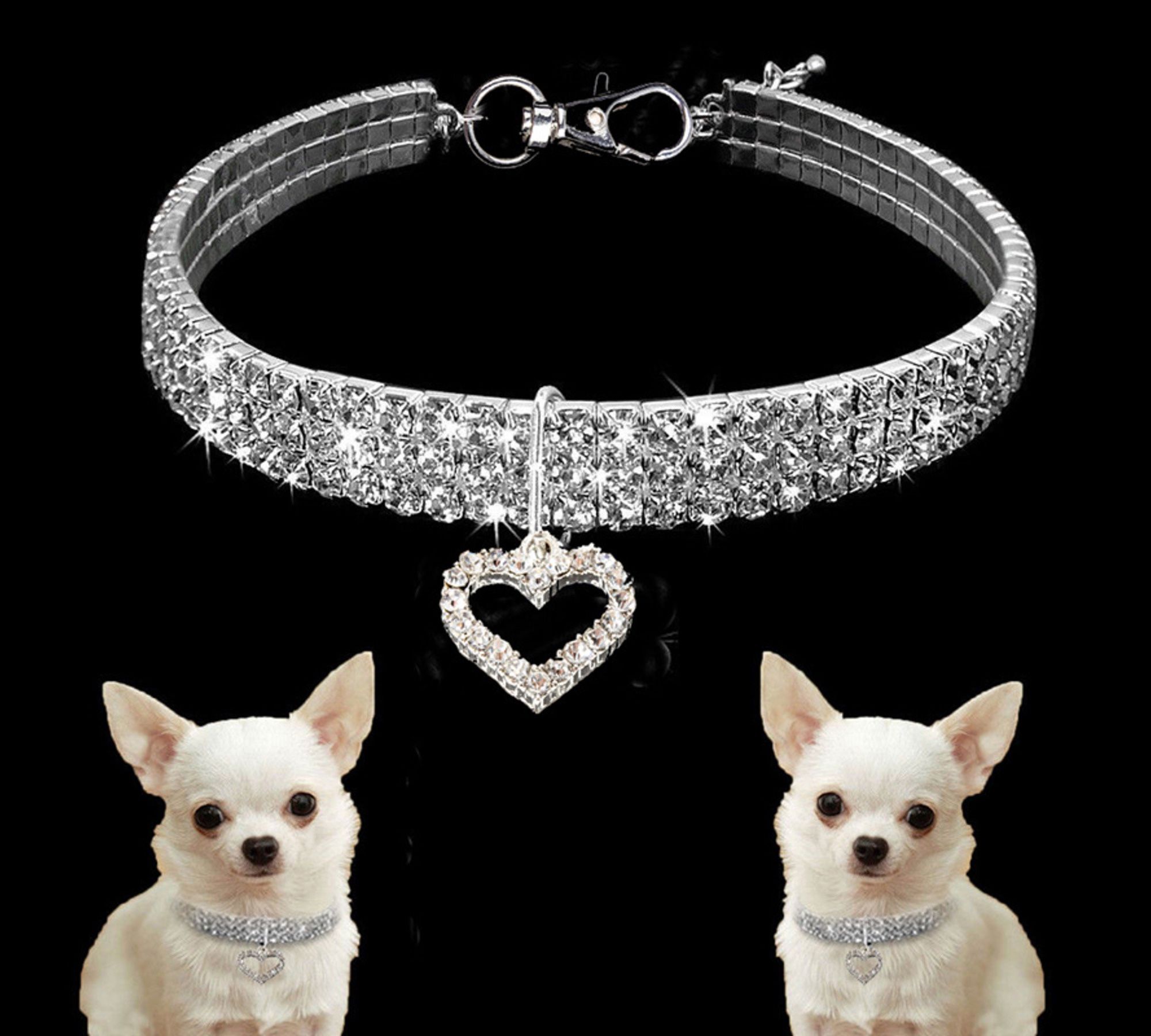 Dog And Cat Bling Collar