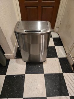 Stainless Steel Motion Sensor Kitchen Trash Can