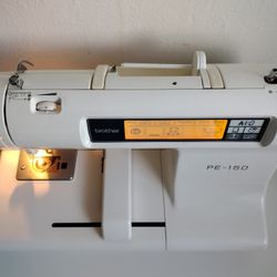 Sewing Machine Embroidery Brother Sewing Machine PE-150 No Accessories 