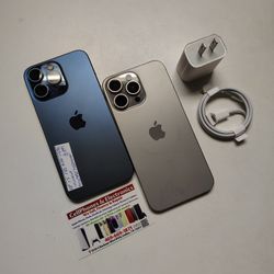 iPhone 15 Pro Max de 256 GB, liberado de fábrica, completamente nuevo. ¡Cómpralo a plazos con solo $10 de enganche! No se requiere crédito. ¡Compra ho