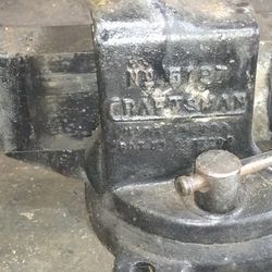 Craftsman Bench Vice Vintage 5127