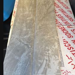 New 40 Boxes Of Matte Onyx Grigio 3x18 Porcelain Tile