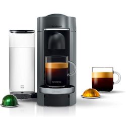 Nespresso Vertuo Plus Coffee and Espresso Maker by De'Longhi, Titan
