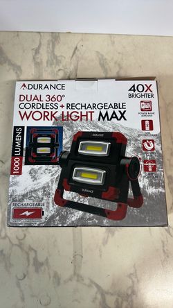 Adurance Dual 360° Cordless Rechargeable Work Light Max