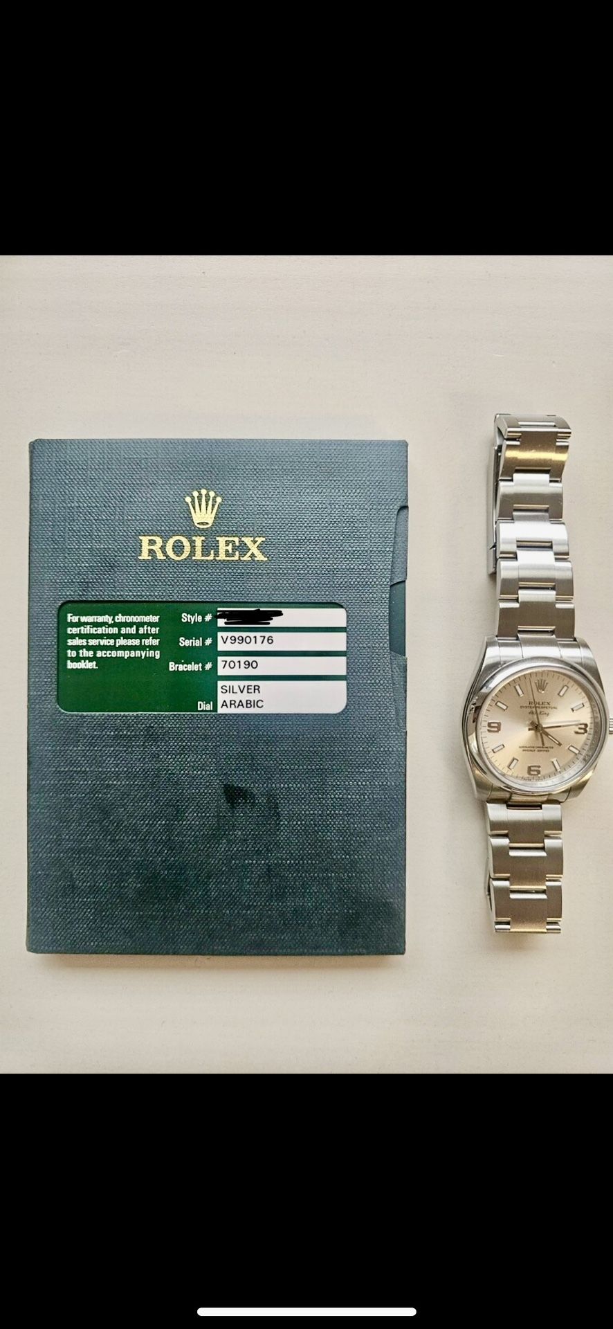 Rolex Air King