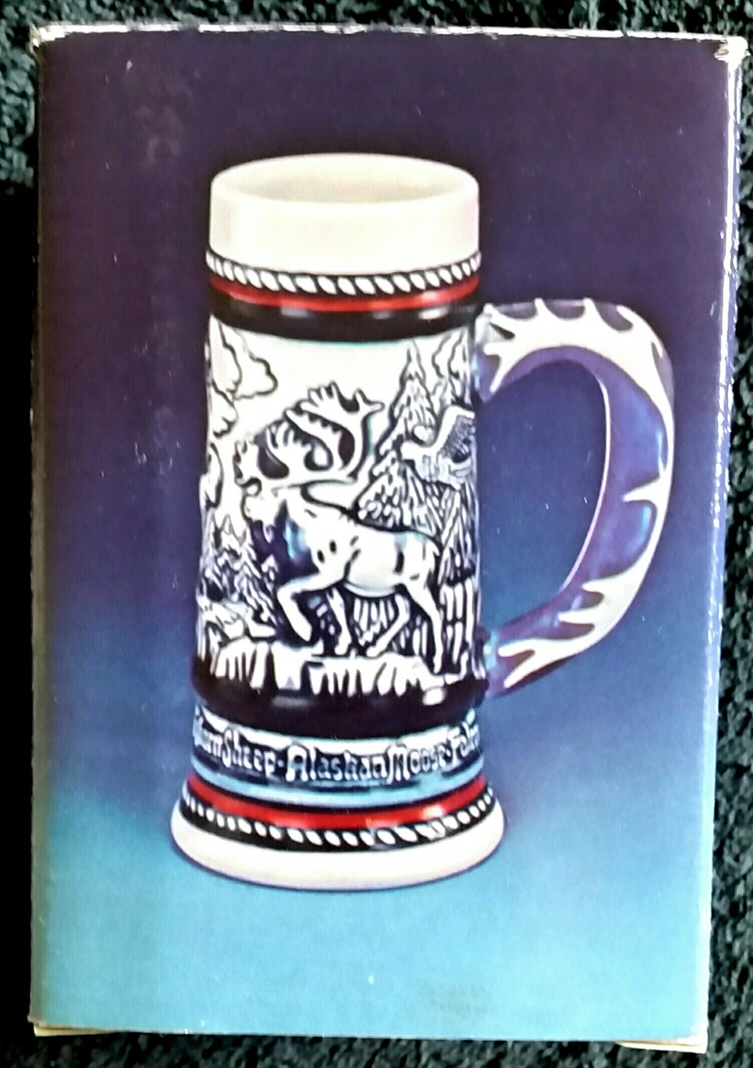 - Vintage Avon - Avon Mini Stein - Endangered Species -