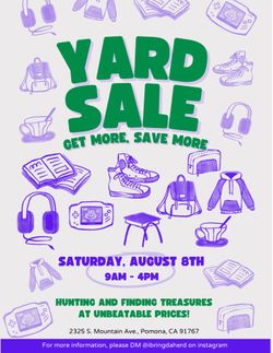 Yard sale in Pomona