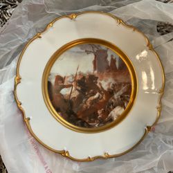 VINTAGE LA BATTAGLIA DI LEGNANO CASSIOLI PLATE