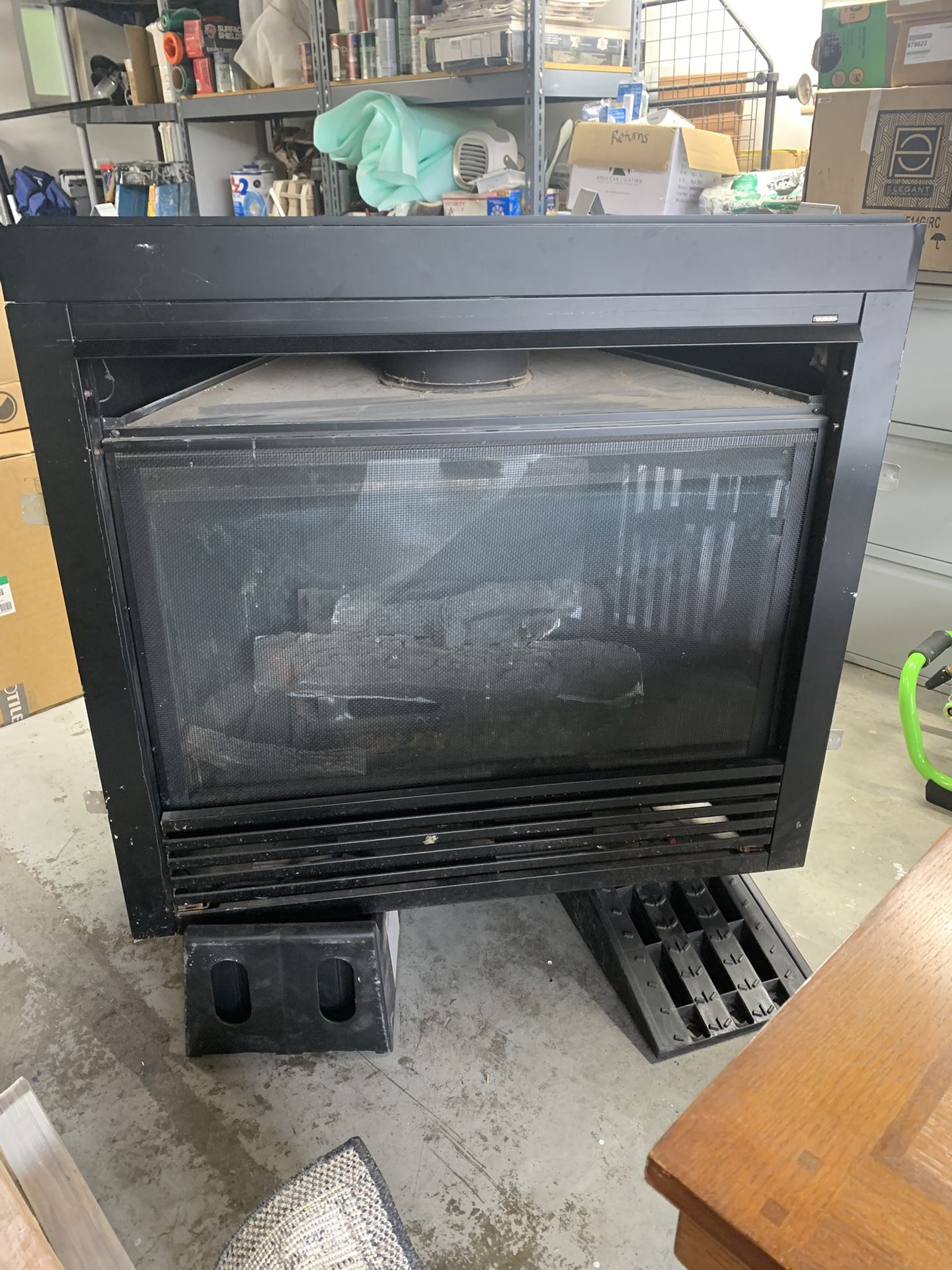 Gas Fireplace Insert
