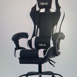 Black/white Gaming Chair