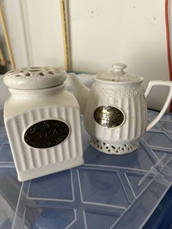 Tea Pot And Sugar Pot