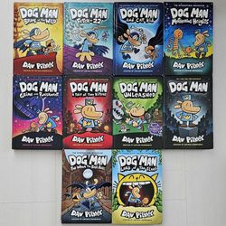 Dog Man Dogman Dav Pilkey Full Color Bundle Set  Books Book Hardcover Cat Kid

Great condition. From non smoking pet free home. Book Bundle includes 1