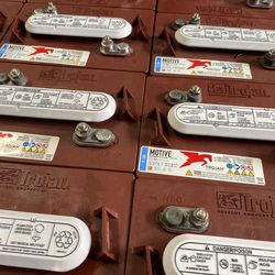 Nuevas baterías de 6volt 225AH con garantía de 1 año de golf car