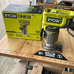 RYOBI ONE+ 18V Cordless Compact Fixed Base Router (Tool Only) Sell As Is 