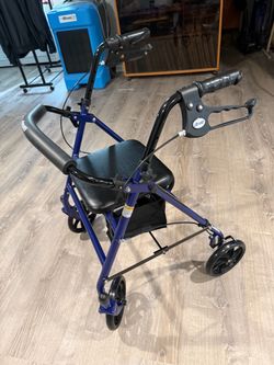 Walker with seat. New