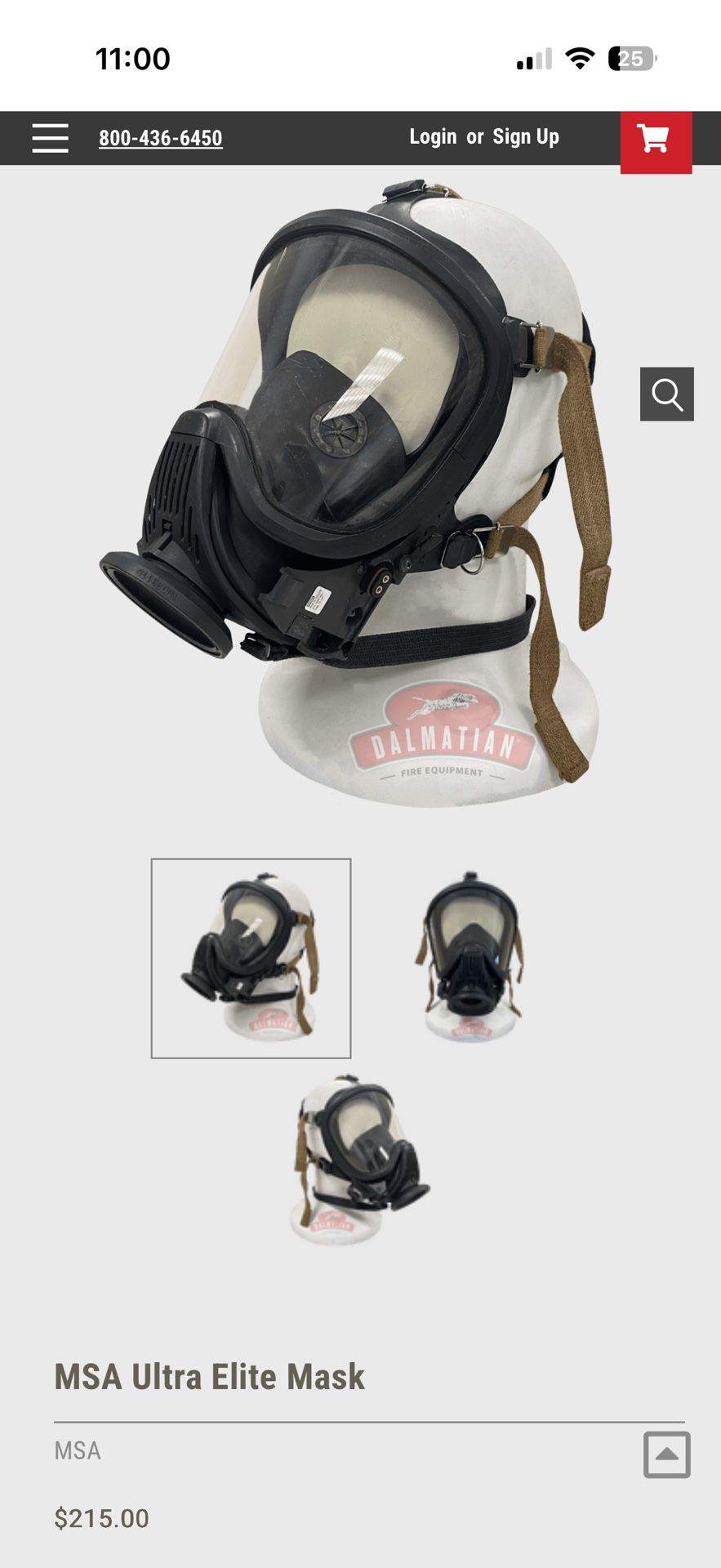SCBA Mask