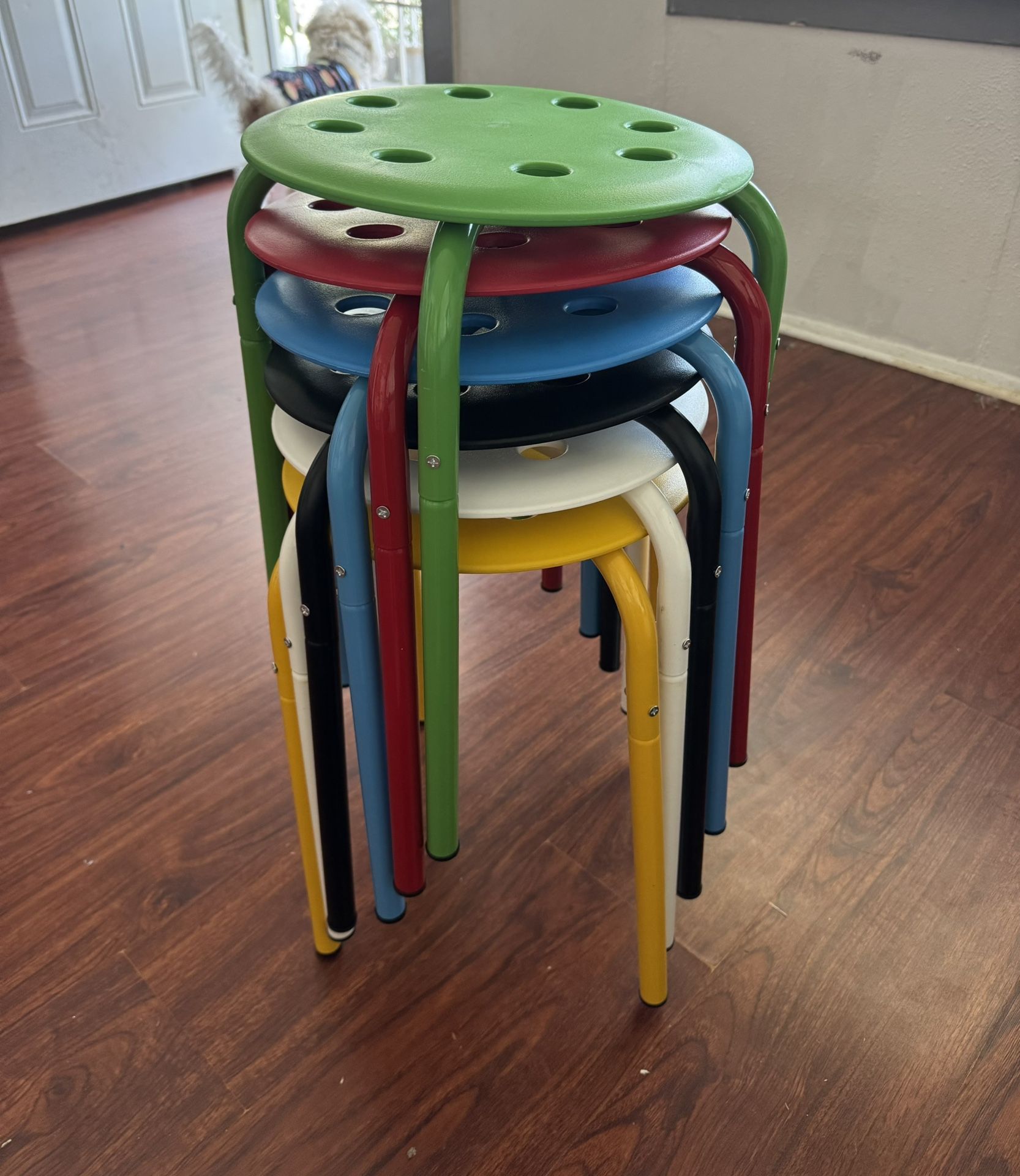 Plastic Stackable Stools