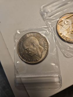 1925 Italian Coin & German War War II