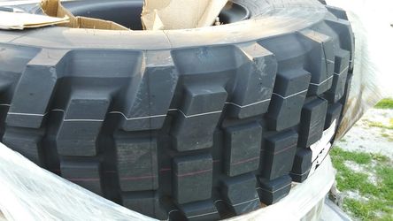 3 New Michelin G-20 Pilote XL 15.5/80R20 Military Wheels & Tires, 46" Height
