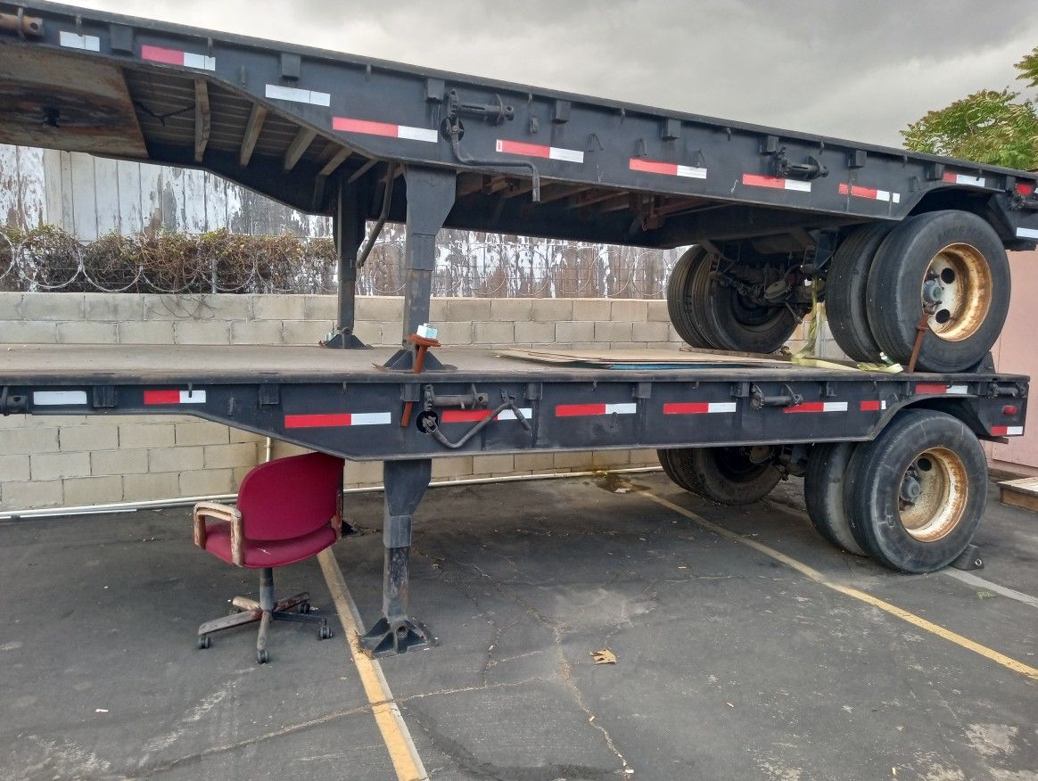 17 Ft Commercial Flatbed Trailers 