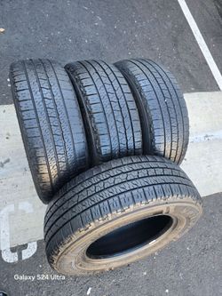 4 used tires Lt235 65r16 Goodyear Wrangler  $299.00