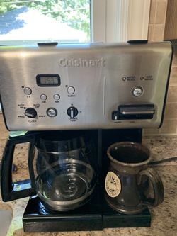 Cuisinart 12-Cup Black/Stainless Programmable Coffee Maker