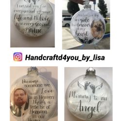 Memorial ornaments