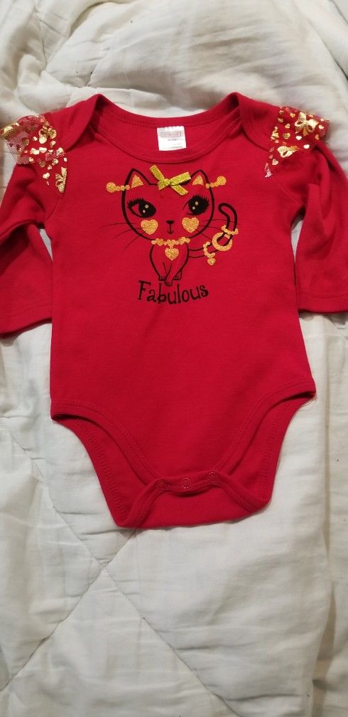Girls 6/9 Months Onesie