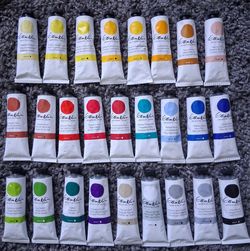 GAMBLIN ARTIST'S OIL PAINT TUBES