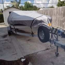 Bayliner 17 Boat And Trailer 