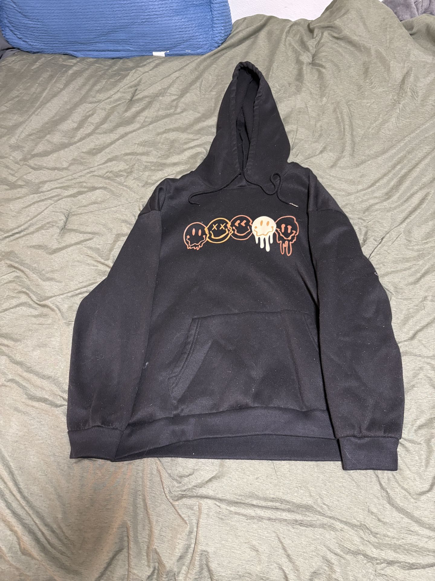 Melting Smiley Face Hoodie