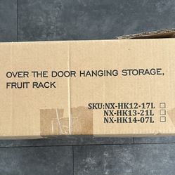 Over The Door Hanging Storage, Fruit Rack