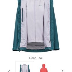Women’s Rain Jacket + detachable Fleece 