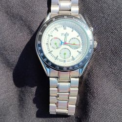 Brand New Tvg Silver Watch 