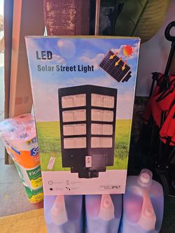 Solar powered LED Street light