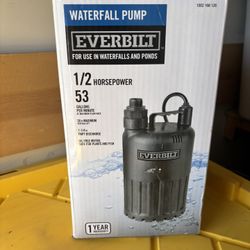 Everbilt Waterfall Pump
