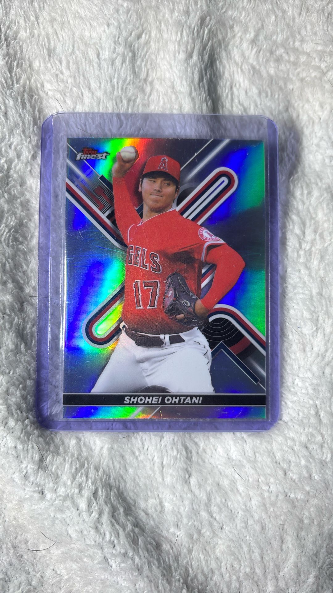 2022 Shohei Ohtani Rainbow Foil Refractor