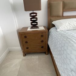 Bed Room Set  Include  King Size Bed  1 Dresser With Mirror 2 Night Stand  2 Lumps  Bed Have  Two Big Drawers  Very Good Condtion 