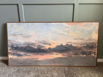 Set of 2 Oversized Framed Canvas Wall Art – 60” x 30” Each