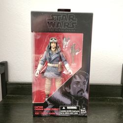 NIB Star Wars Black Series Rogue One Captain Cassian Andor (Eadu) #23 6"