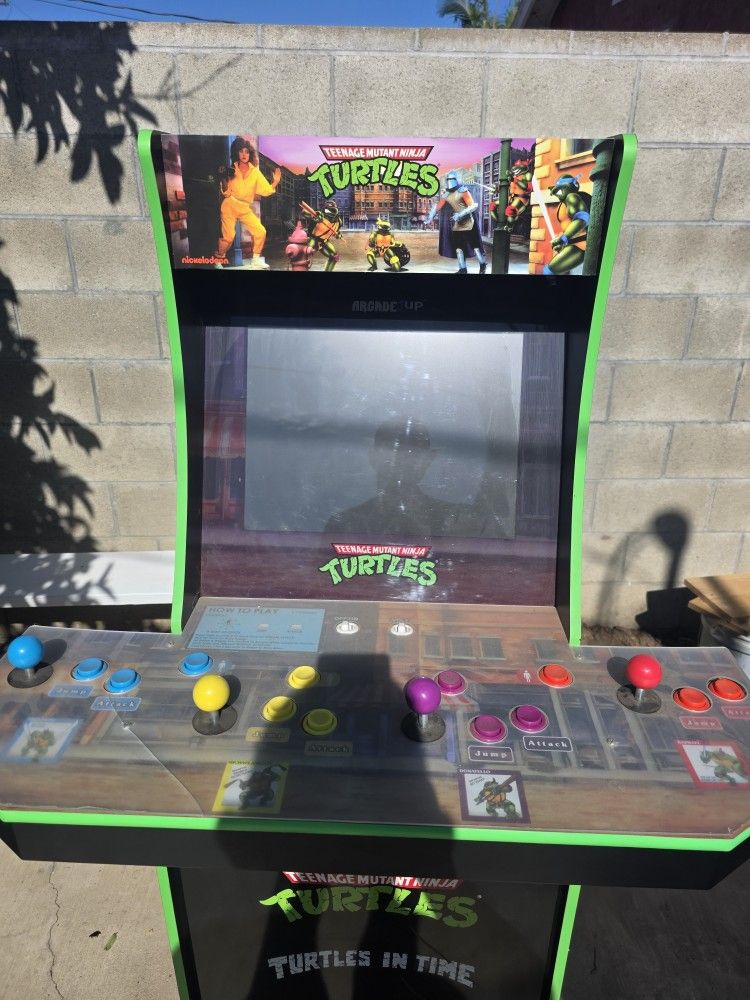 Arcade1Up Teenage Mutant Ninja Turtles Arcade Machine