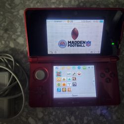 Nintendo 3ds Red 