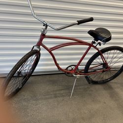 Schwinn  18”  Vintage Beach Cruiser Tire Size 26 