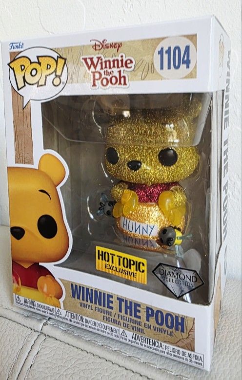 Funko Pop Disney Diamond Collection Winnie The Pooh Exclusive 