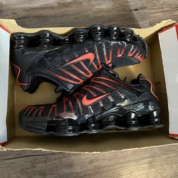 Nike Shox TL black/crimson sizes 11.5 & 12.5