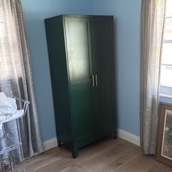 Metal Wardrobe Green