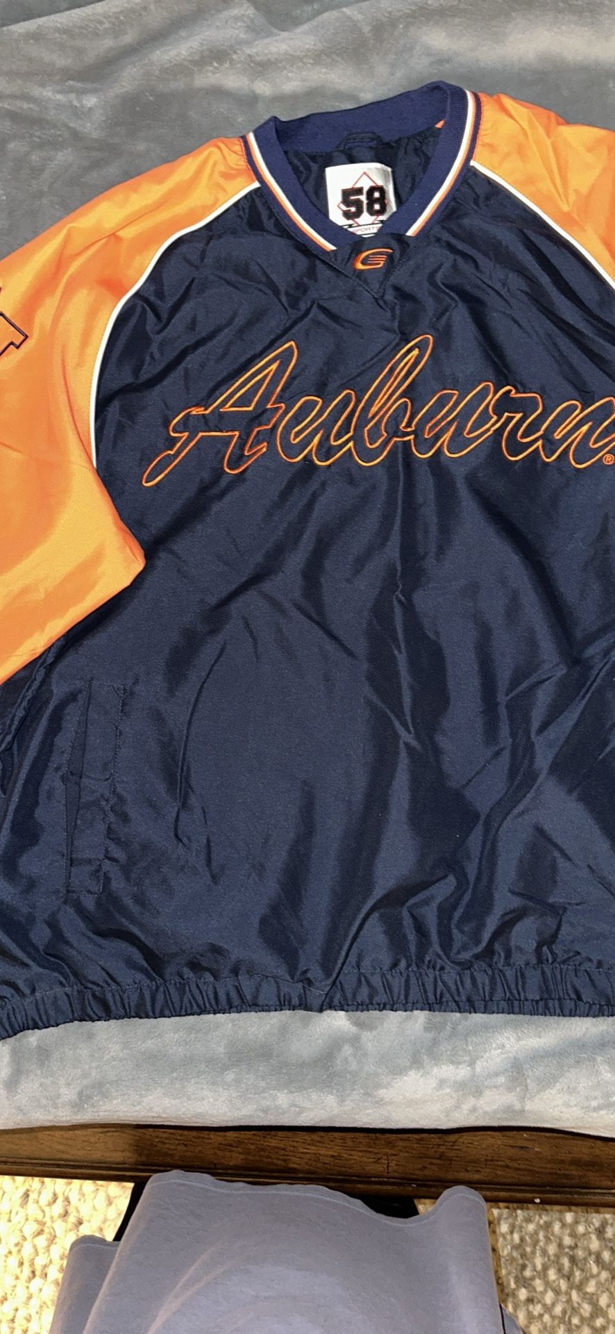 Auburn Wind Breaker Pull Over